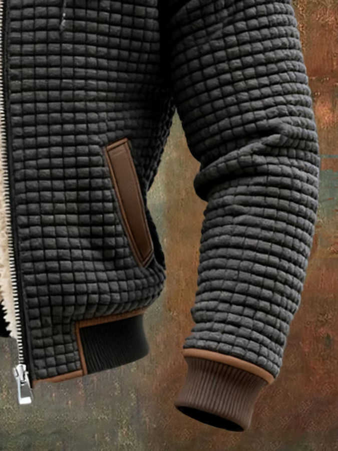 Verona® | Giacca Retro con Cappuccio e Zip
