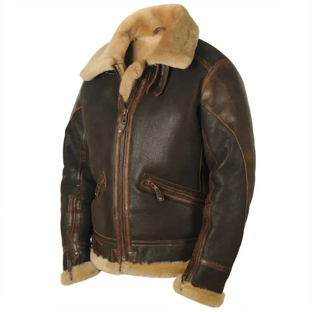 Maverick - Giacca da aviatore classica da uomo